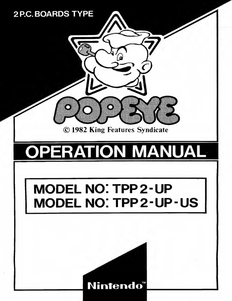 Nintendo POPEYE TPP2-UP Operation manual