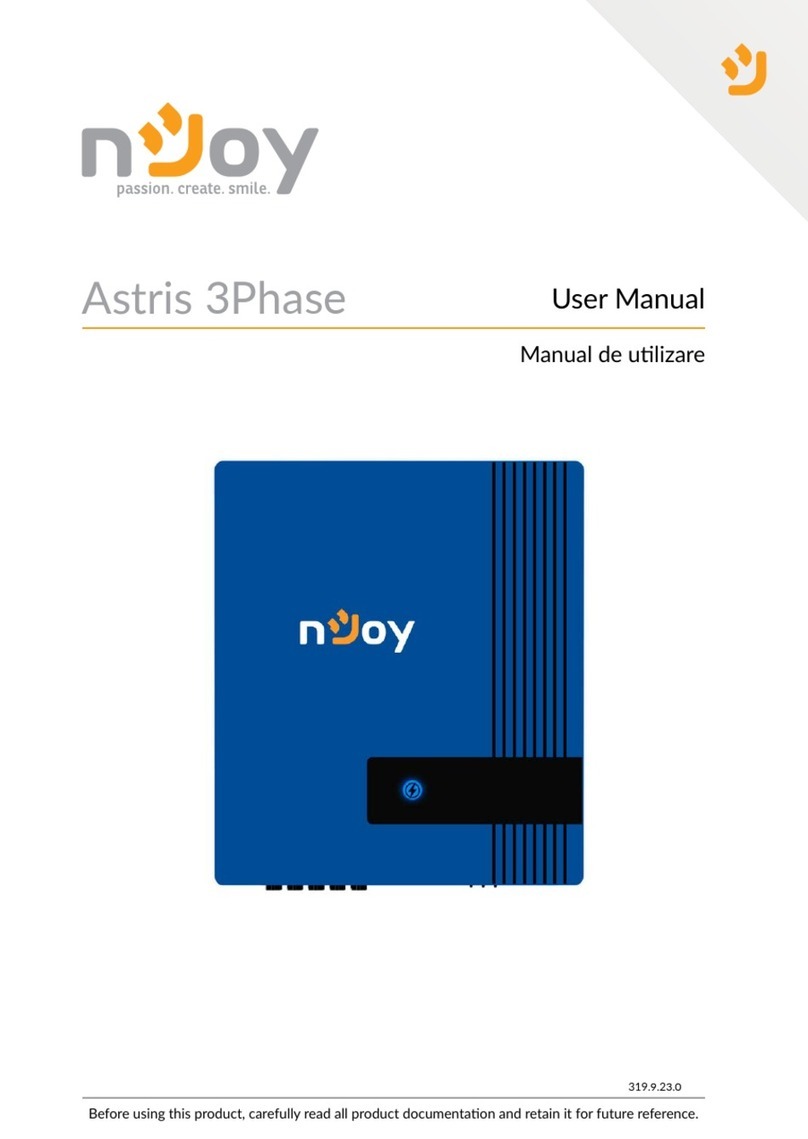 Njoy Astris 5K/3P2T2 user manual