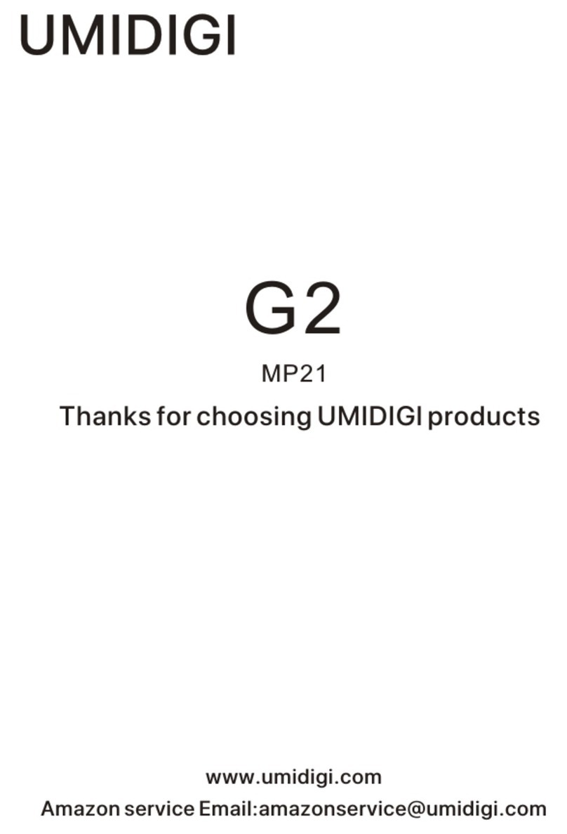 UMIDIGI G2 User manual
