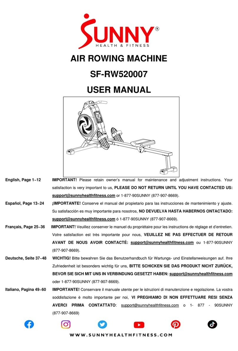 Sunny SF-RW520007 User manual