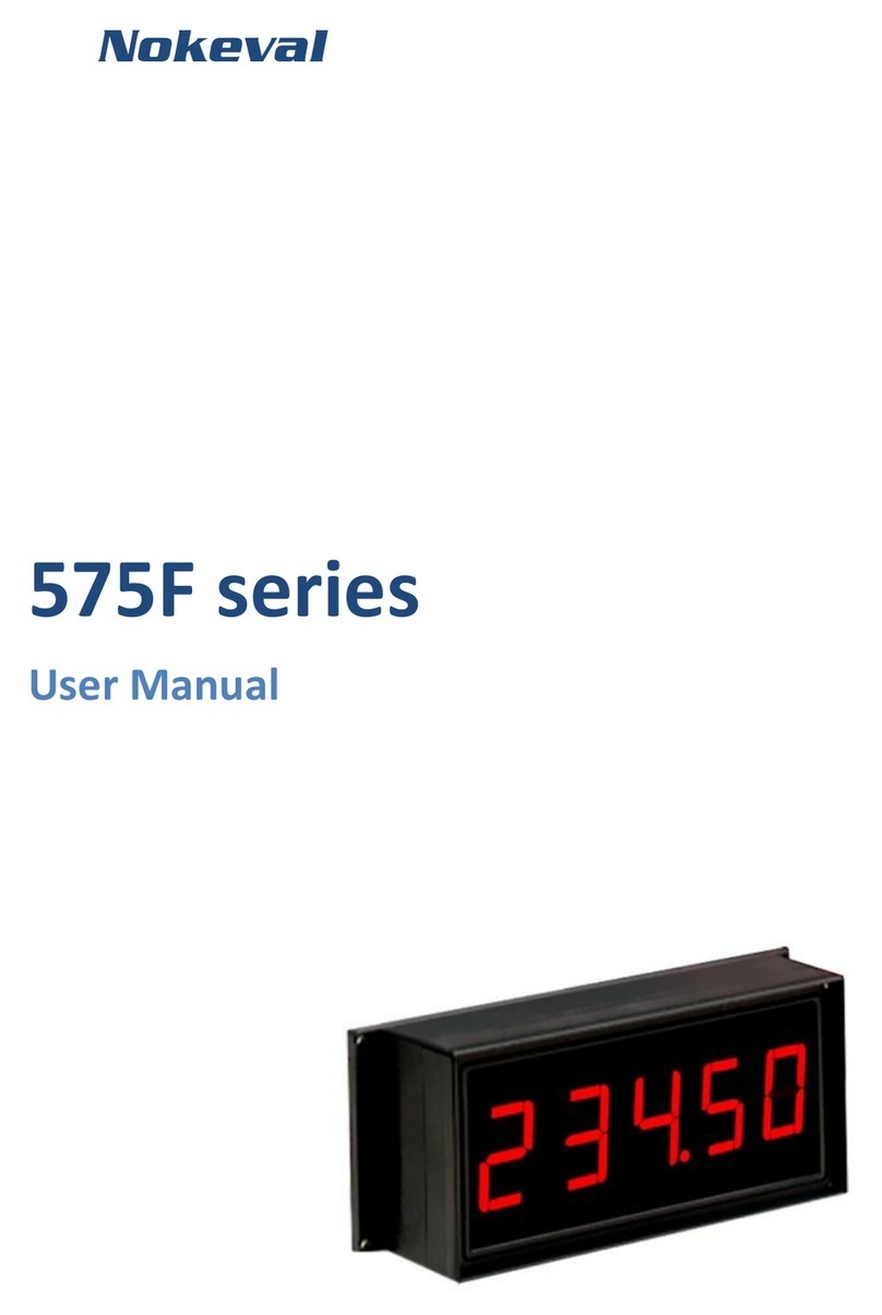 Nokeval 575F user manual