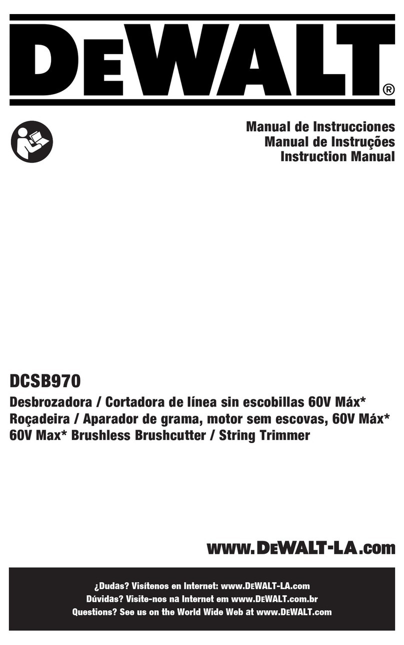 DeWalt DCSB970 instruction manual