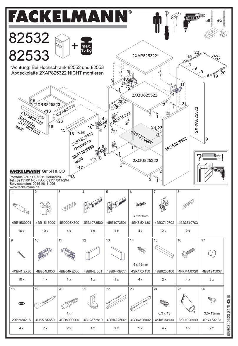 Fackelmann 82532 User manual