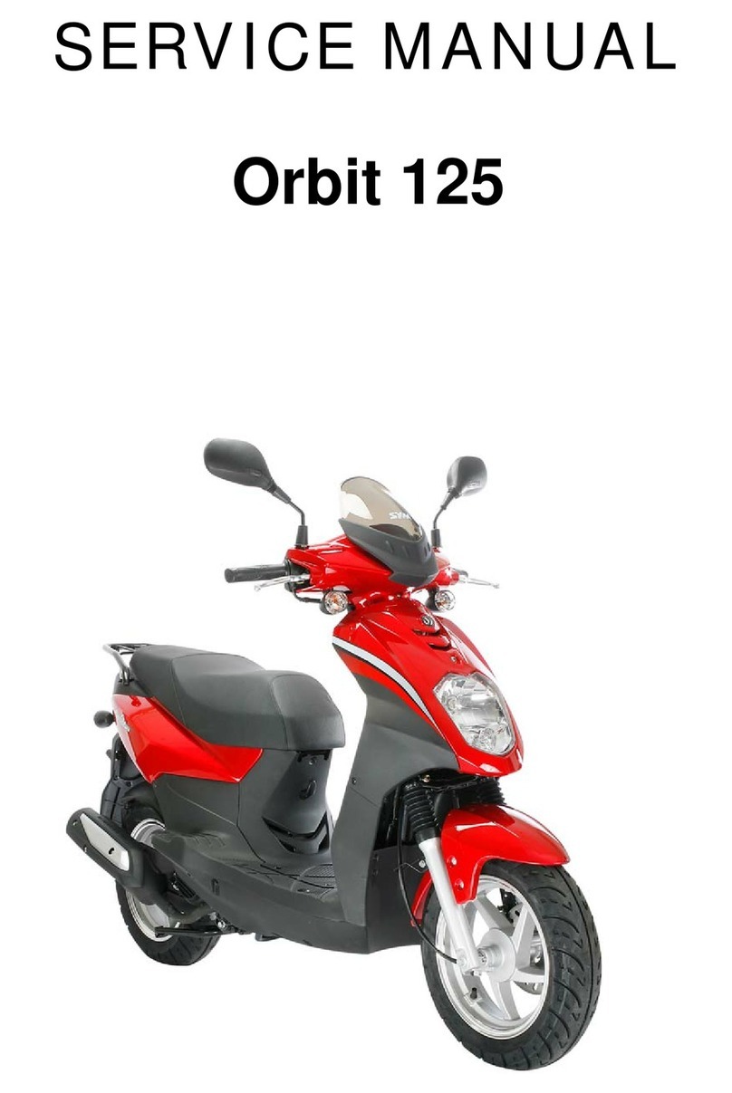 Sym Orbit 125 User manual