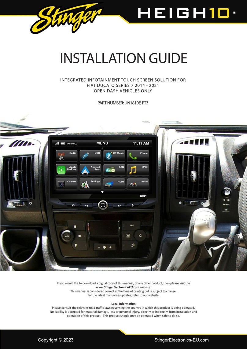 Stinger HEIGH10 UN1810E-FT3 installation guide