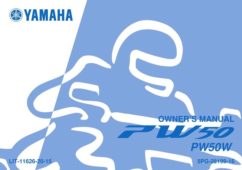 Yamaha PW50 2006 User manual
