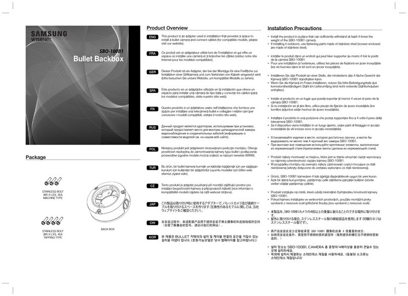 Samsung SBO-100B1 User manual Samsung SBO-100B1 User manual