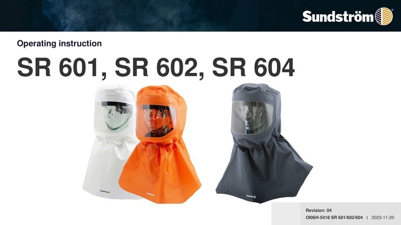 Sundstrom SR604 operating instructions