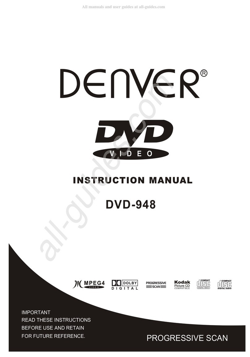 Denver DVD-948 instruction manual