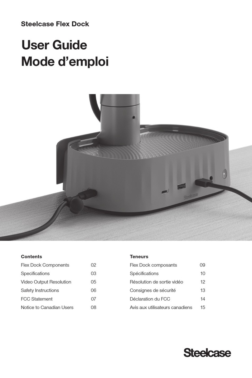 Steelcase Flex Dock user guide