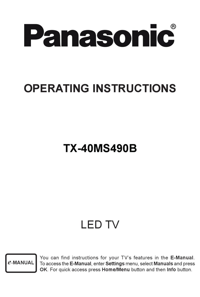 Panasonic TX-40MS490B User manual