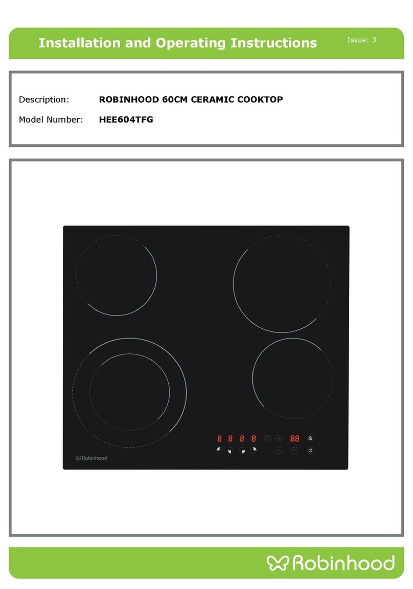 ROBINHOOD HEE604TFG User manual