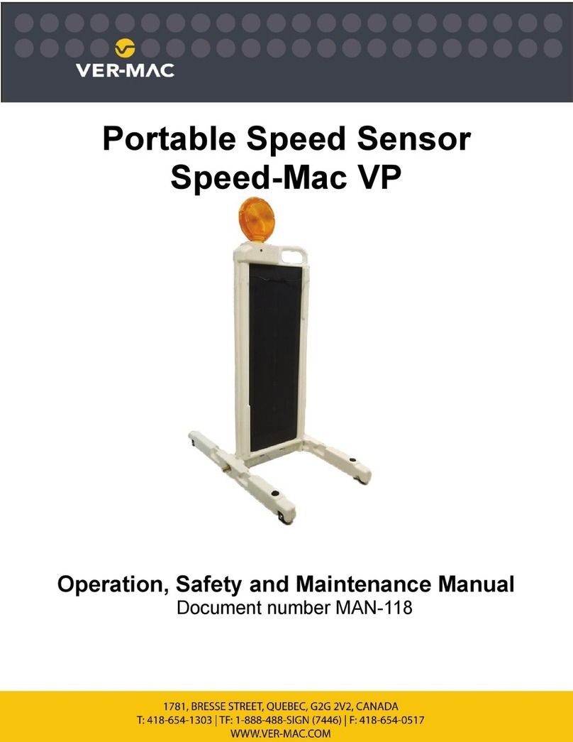 VER-MAC Speed-Mac VP Operation, safety and maintenance manual VER-MAC Speed-Mac VP Operation, safety and maintenance manual