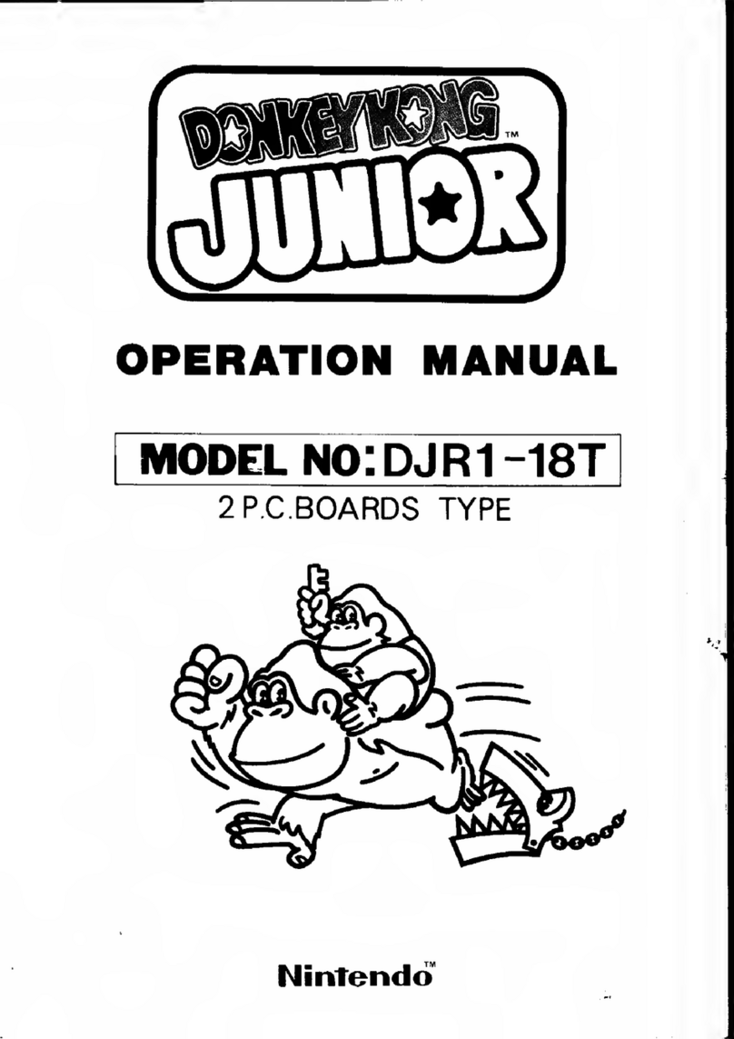 Nintendo DONKEYKONG JUNIOR DJR1-18T User manual