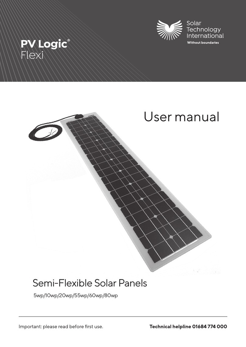 Solar Technology International PV Logic Flexi user manual Solar Technology International PV Logic Flexi user manual