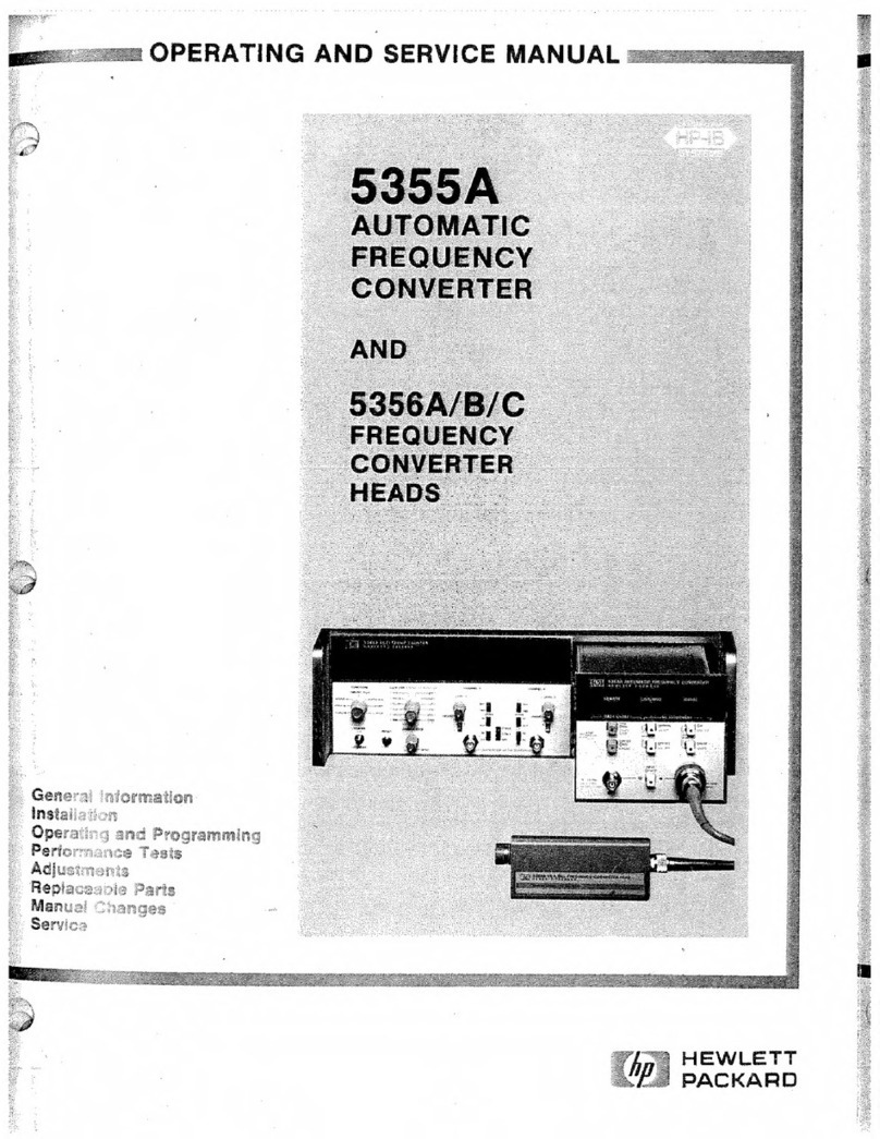 HP 5355A Service manual