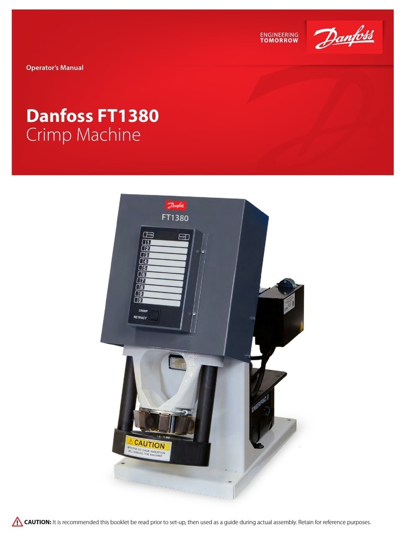 Danfoss FT1380 User manual