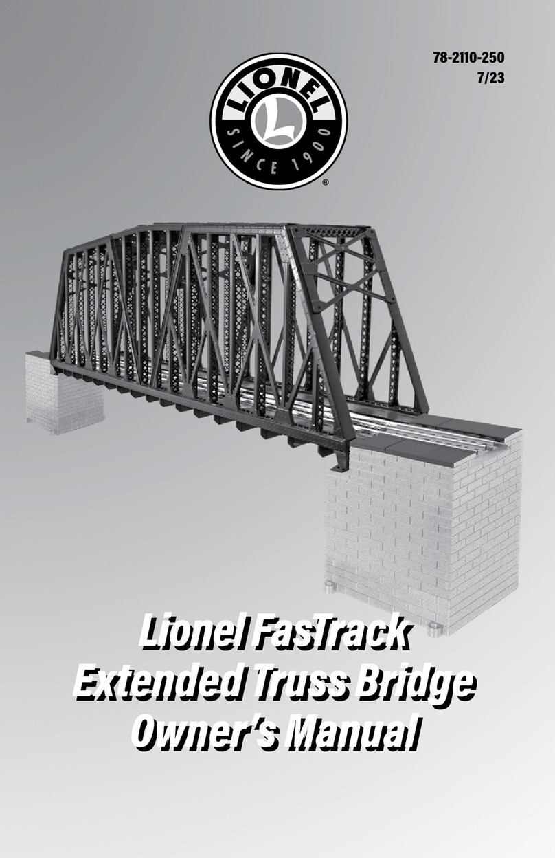 Lionel FasTrack 78-2110-250 owner's manual Lionel FasTrack 78-2110-250 owner's manual