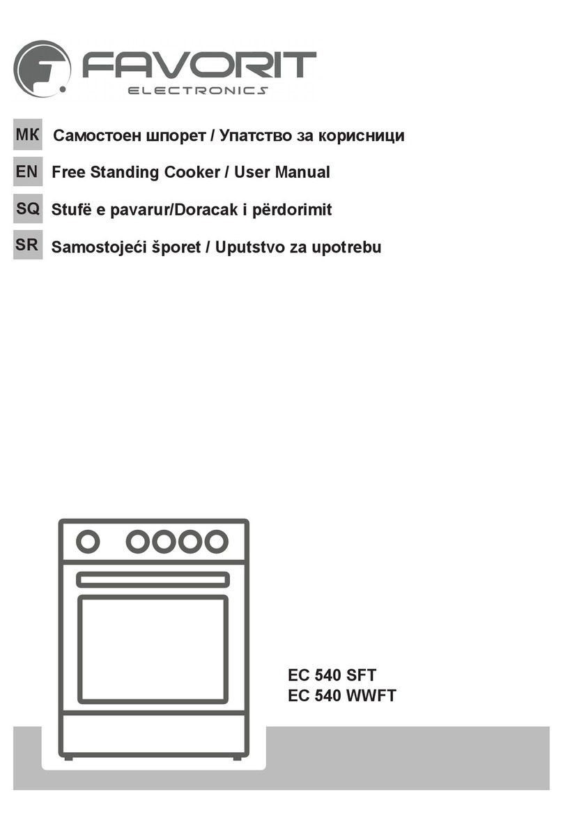 Favor.it EC 540 SFT user manual Favor.it EC 540 SFT user manual