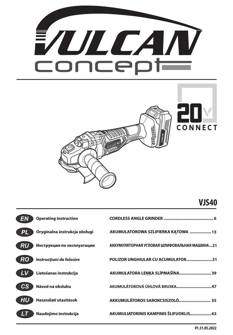 Vulcan Concept VJS40 User manual