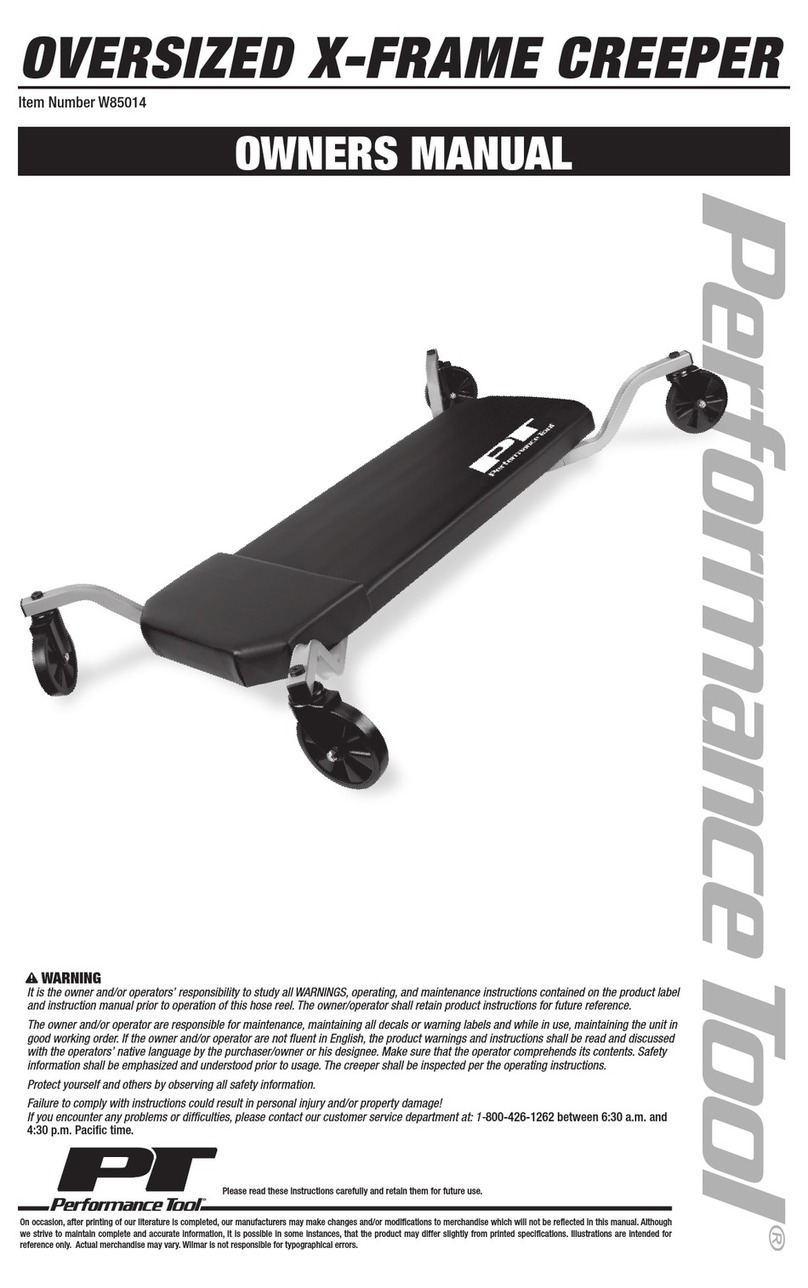 Performance Tool W85014 User manual