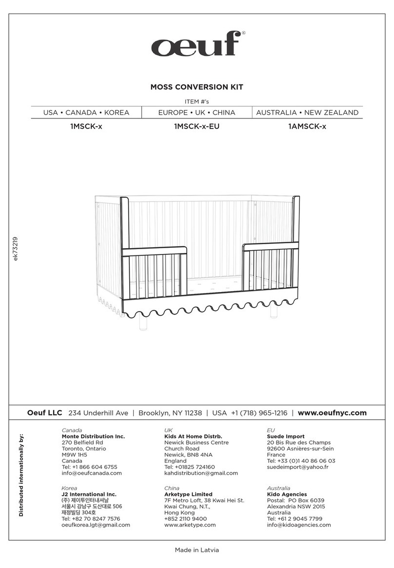 Oeuf 1MSCK Series User manual Oeuf 1MSCK Series User manual