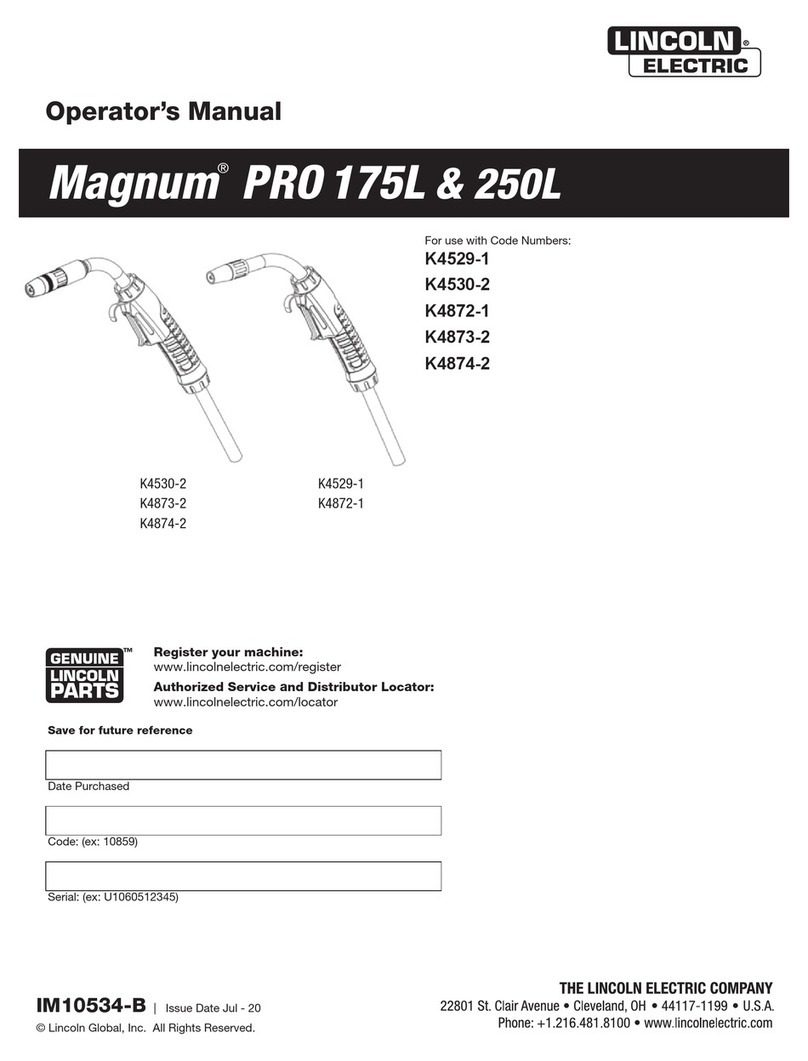 Lincoln Electric K4872-1 Operator's manual