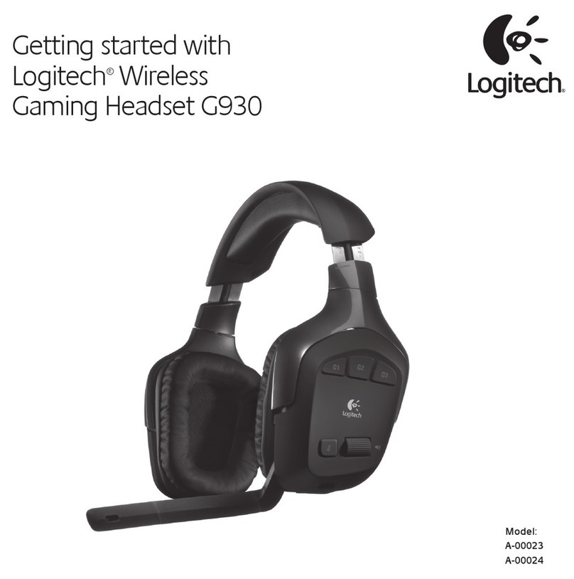 Logitech A-00023 Getting started