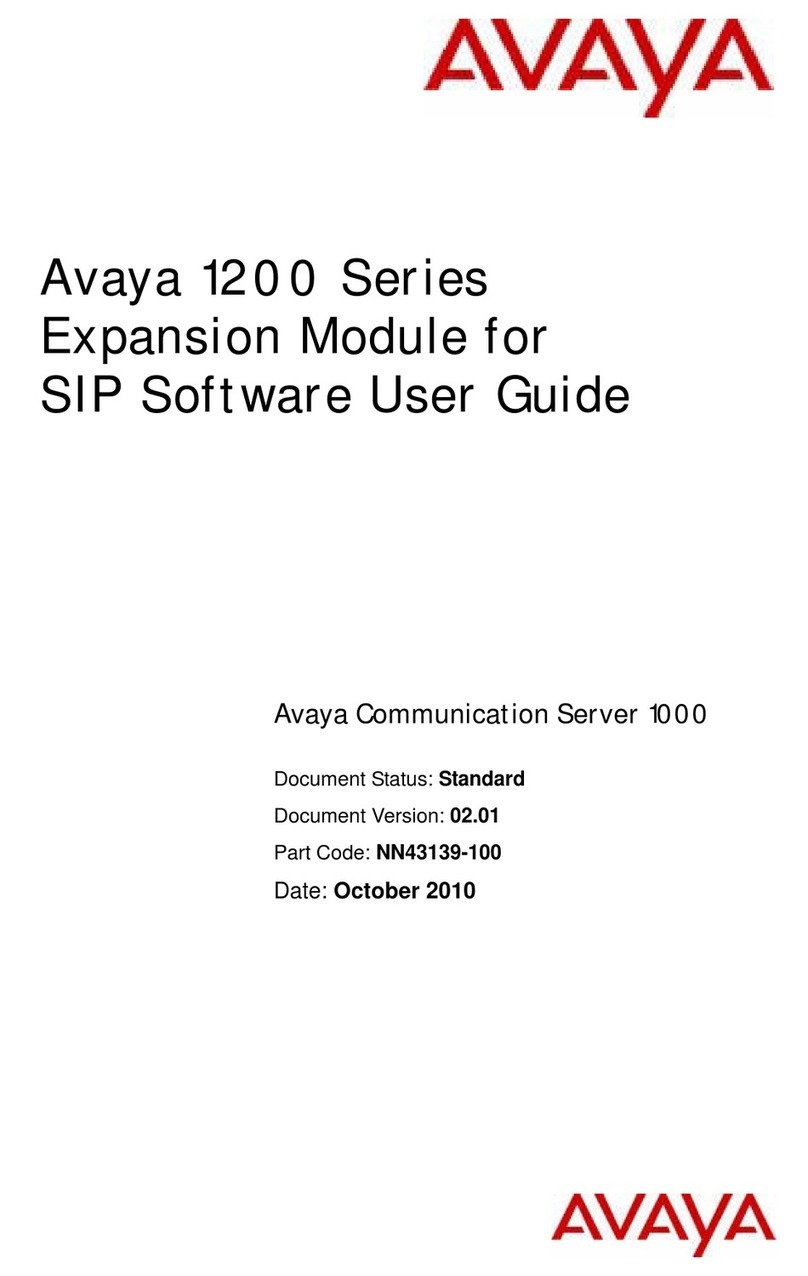 Avaya 1200 Series user guide