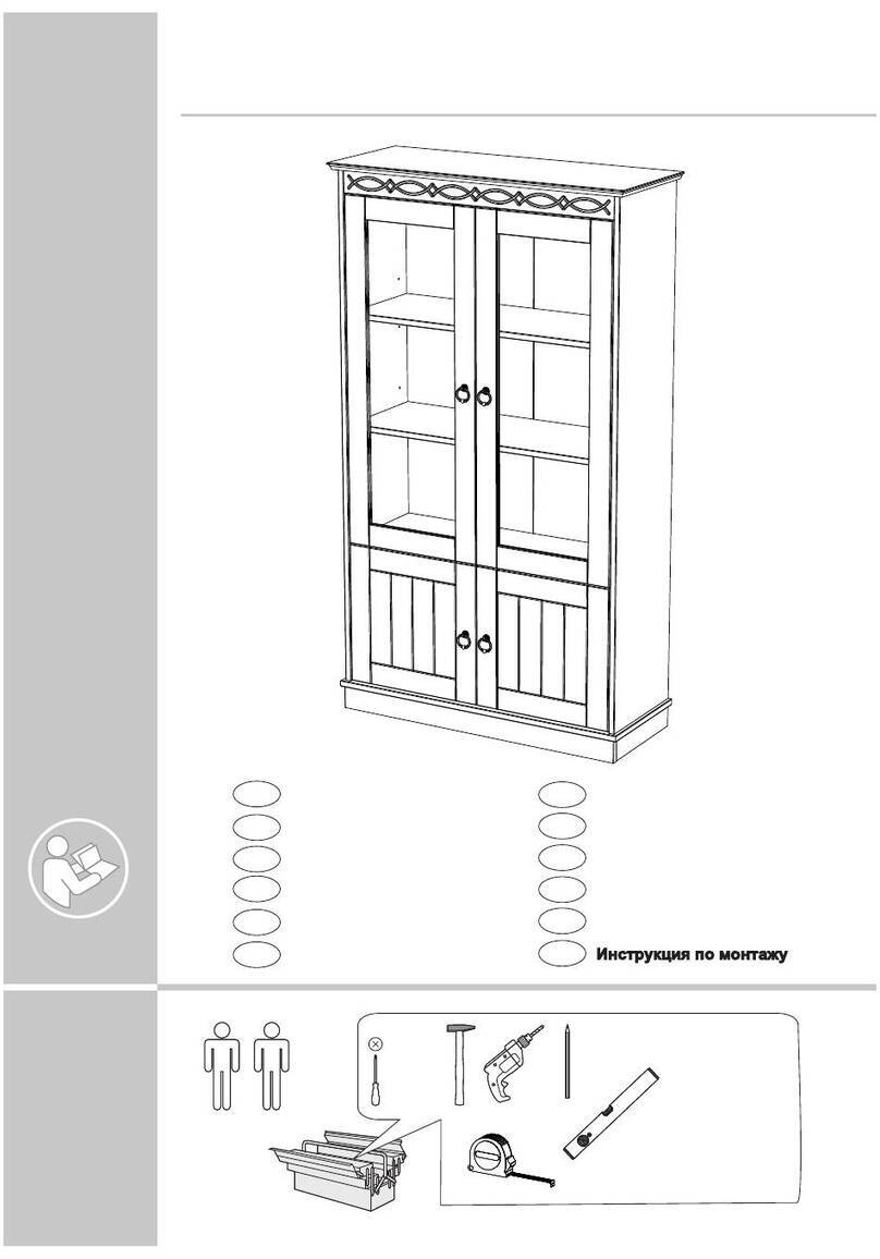 Home affaire Indra 95406500 Assembly instructions