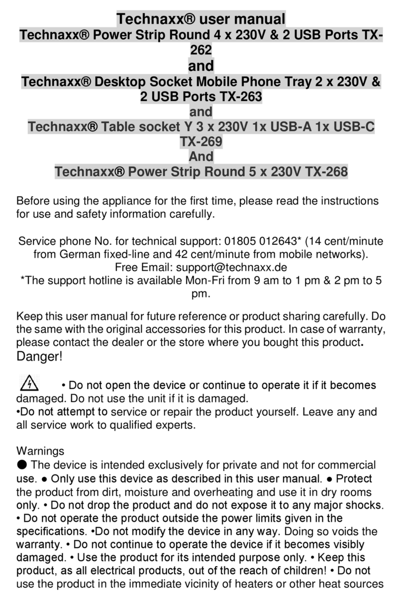 Technaxx TX-263 user manual