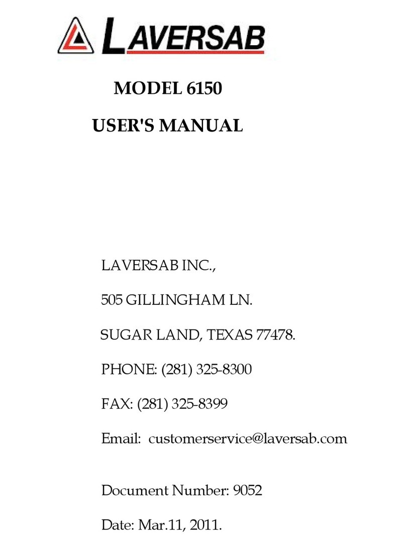 Laversab 6150 user manual