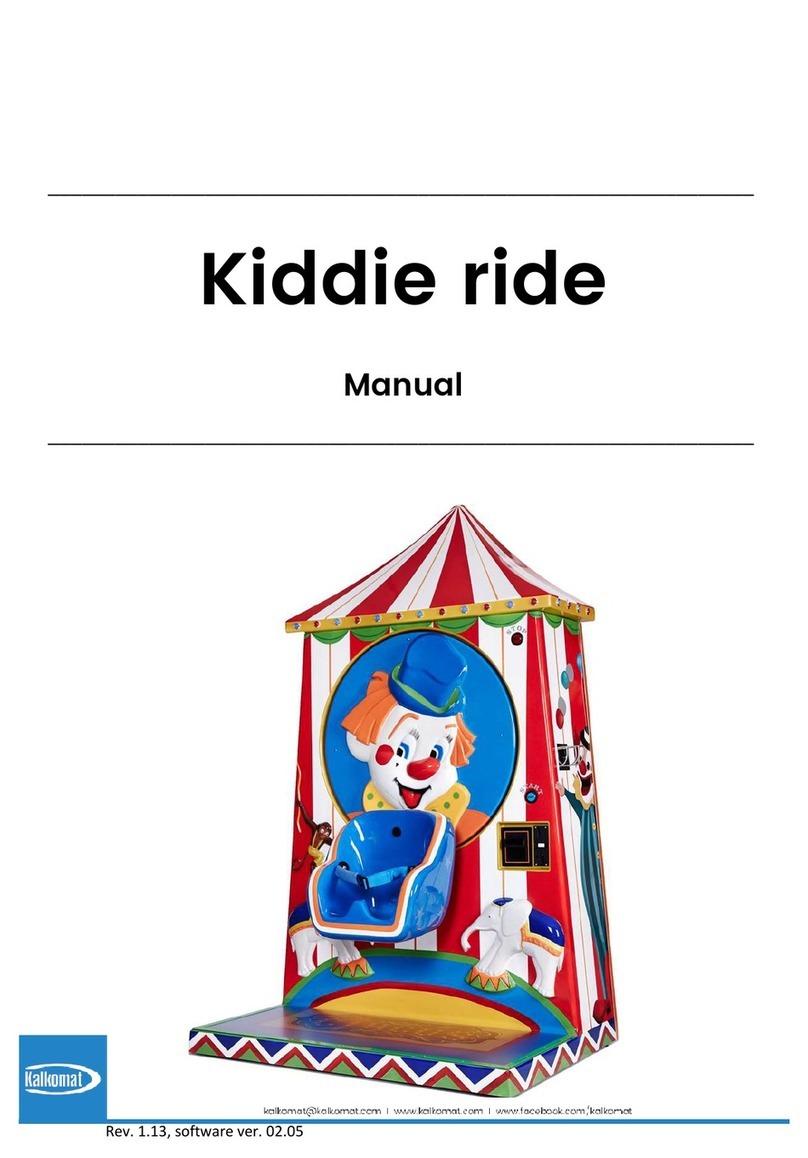 Kalkomat Kiddie ride manual