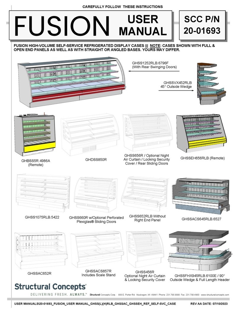 Structural Concepts GHSS1252RLB.6796F User manual