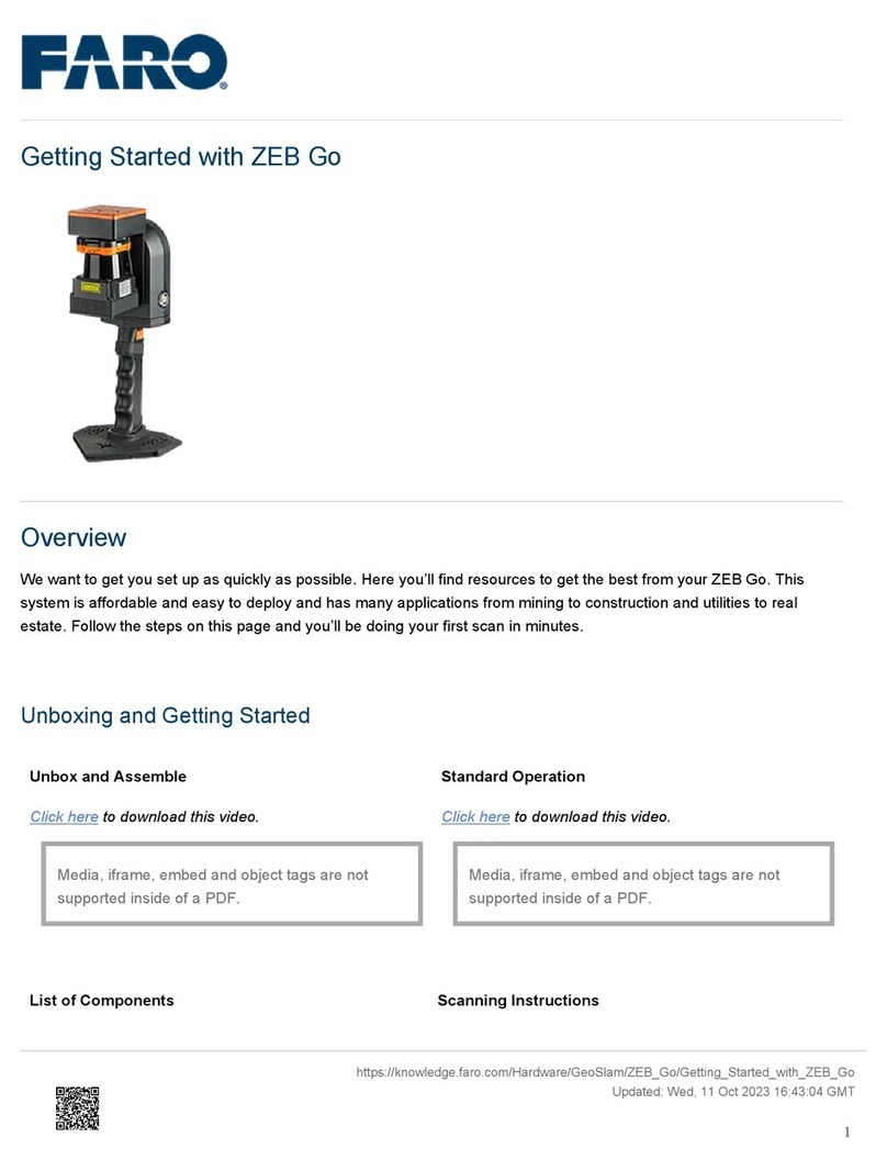 Faro ZEB Go User manual