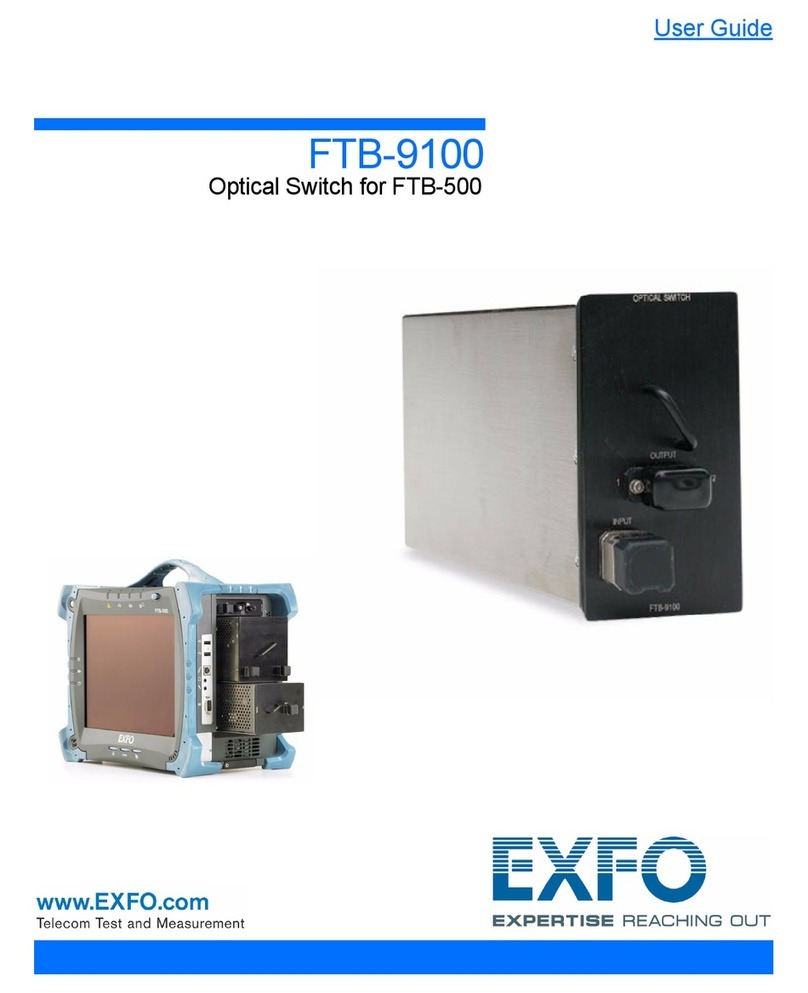 EXFO FTB-9100 user guide