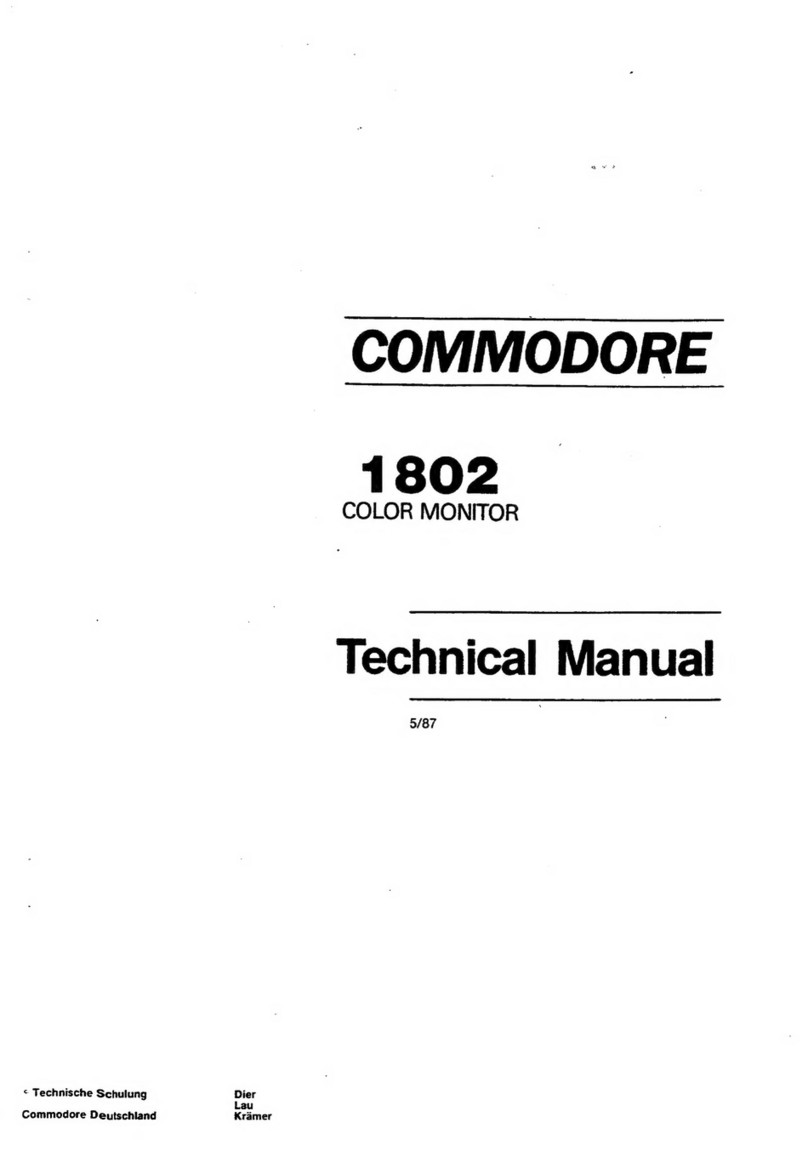 Commodore 1802 User manual Commodore 1802 User manual