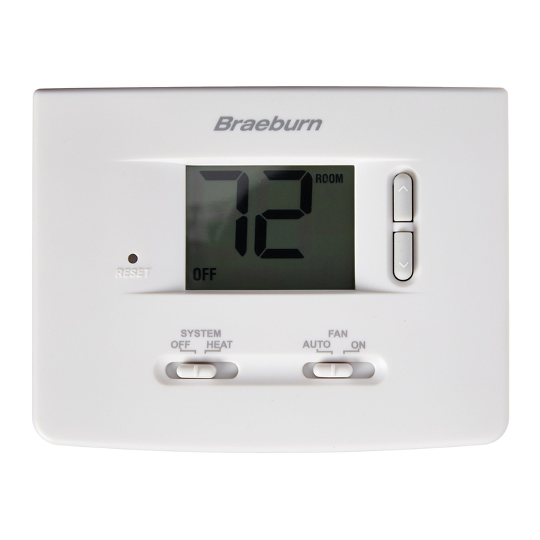 Braeburn 1025NC User manual
