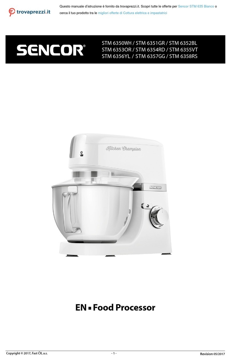 Sencor STM 635 User manual Sencor STM 635 User manual