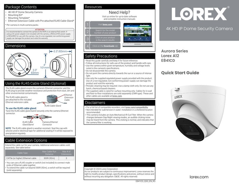 Lorex Aurora Series User manual Lorex Aurora Series User manual