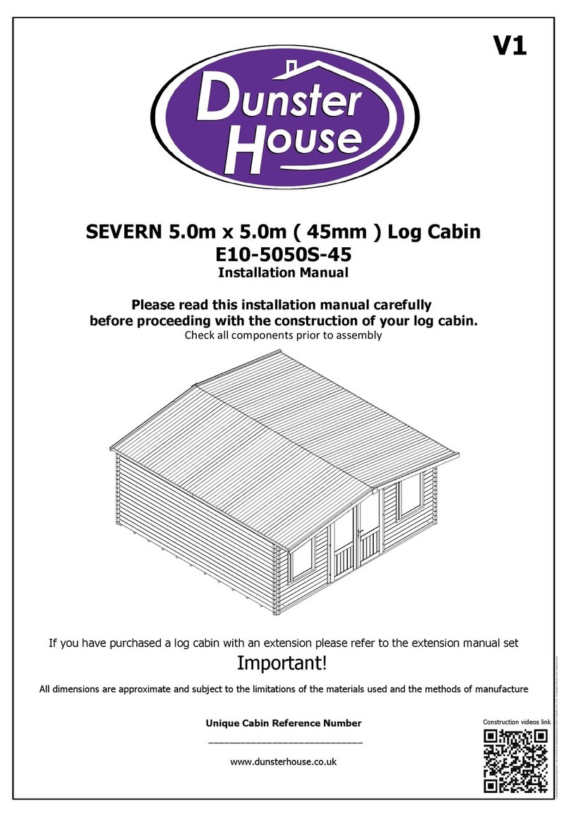Dunster House SEVERN E10-5050S-45 User manual