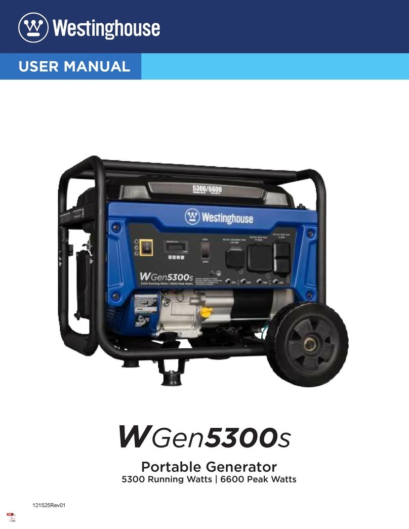 Westinghouse WGen5300s User manual