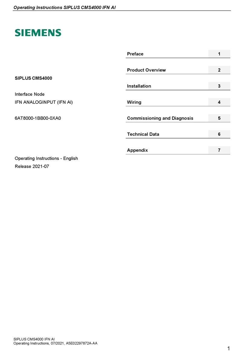 Siemens 6AT8000-1BB00-0XA0 User manual
