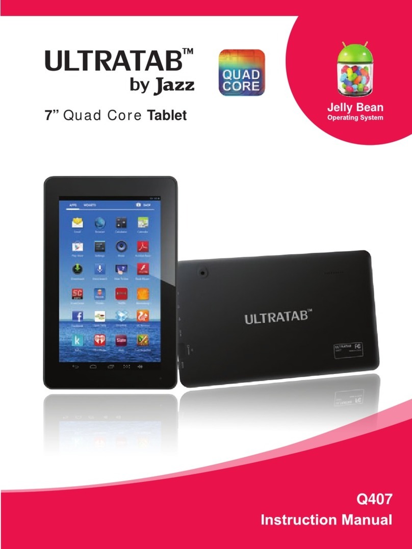 Jazz ULTRATAB Q407 instruction manual