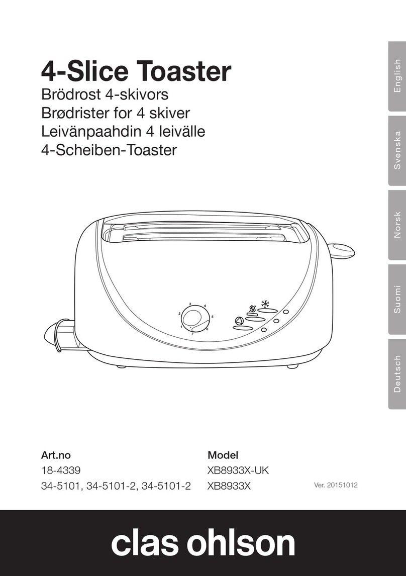 Clas Ohlson XB8933X-UK manual