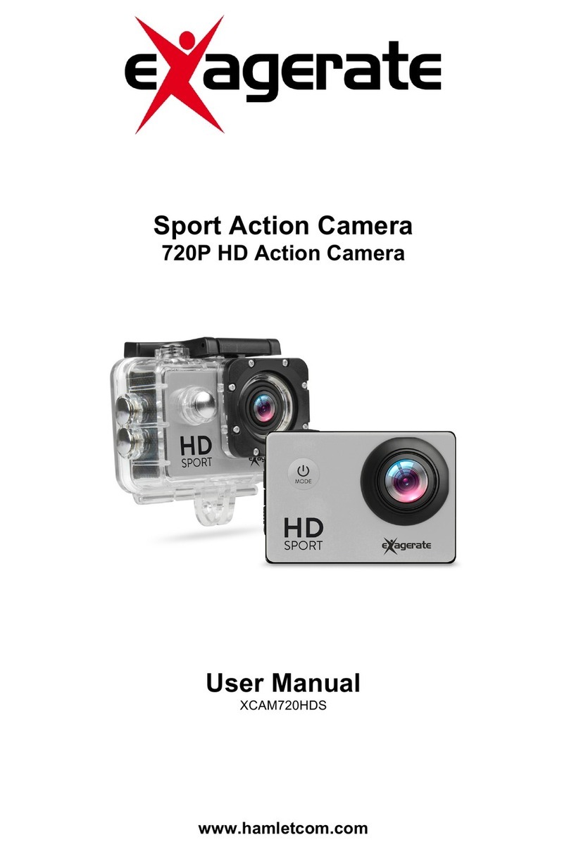 Exagerate XCAM720HDS User manual