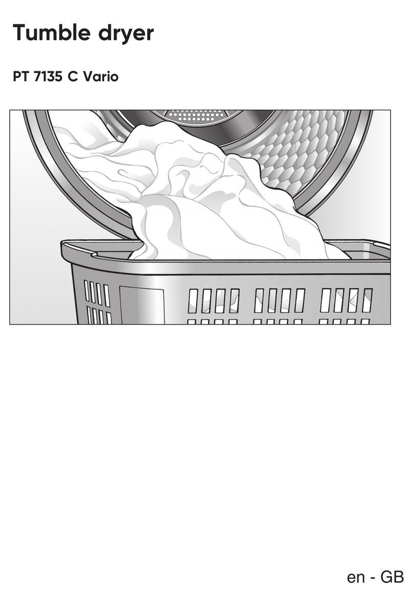 Miele PT 7135 C User manual