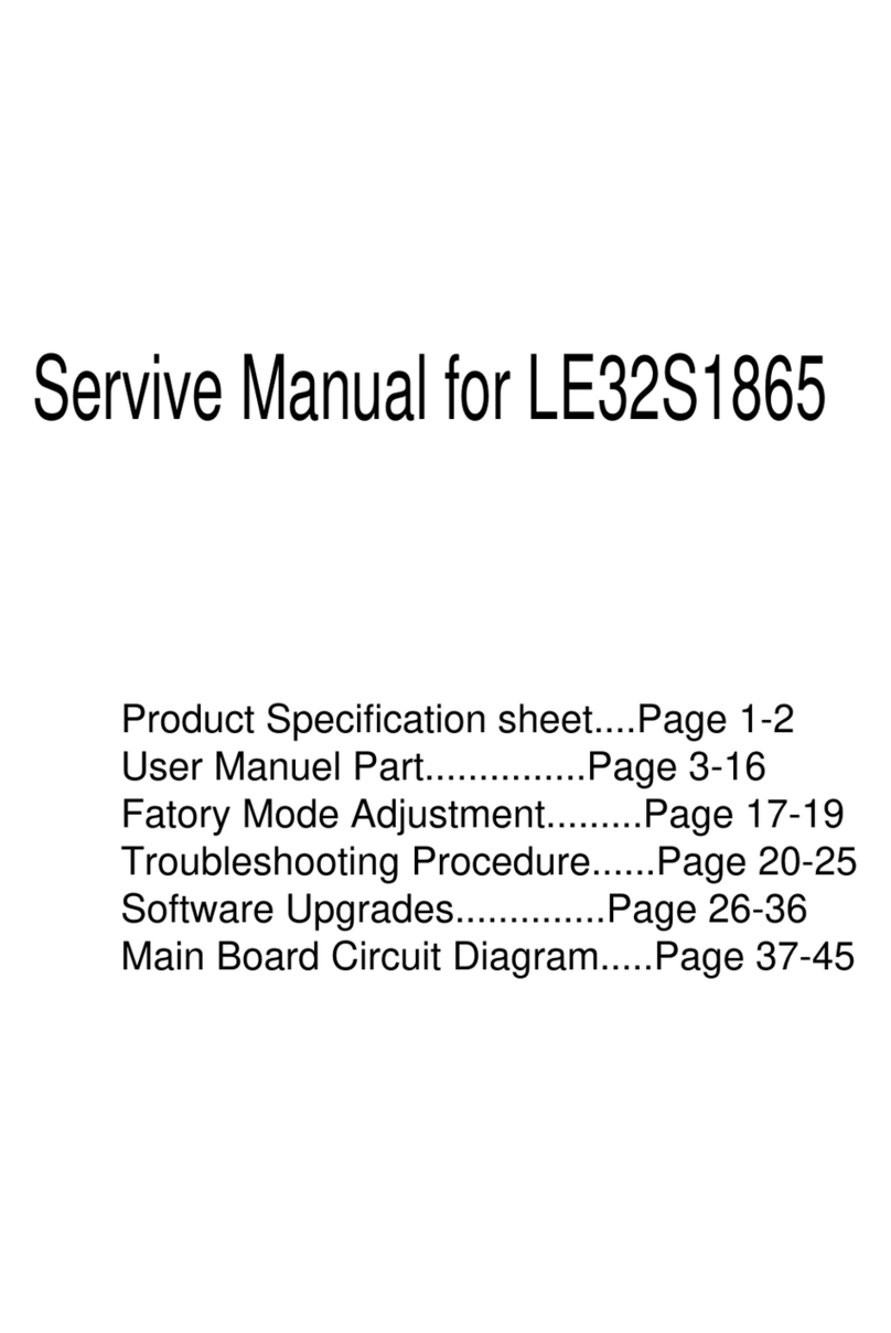 AOC LE32S1865 User manual