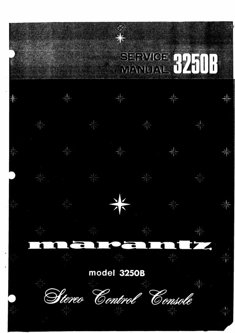 Marantz 3250B User manual