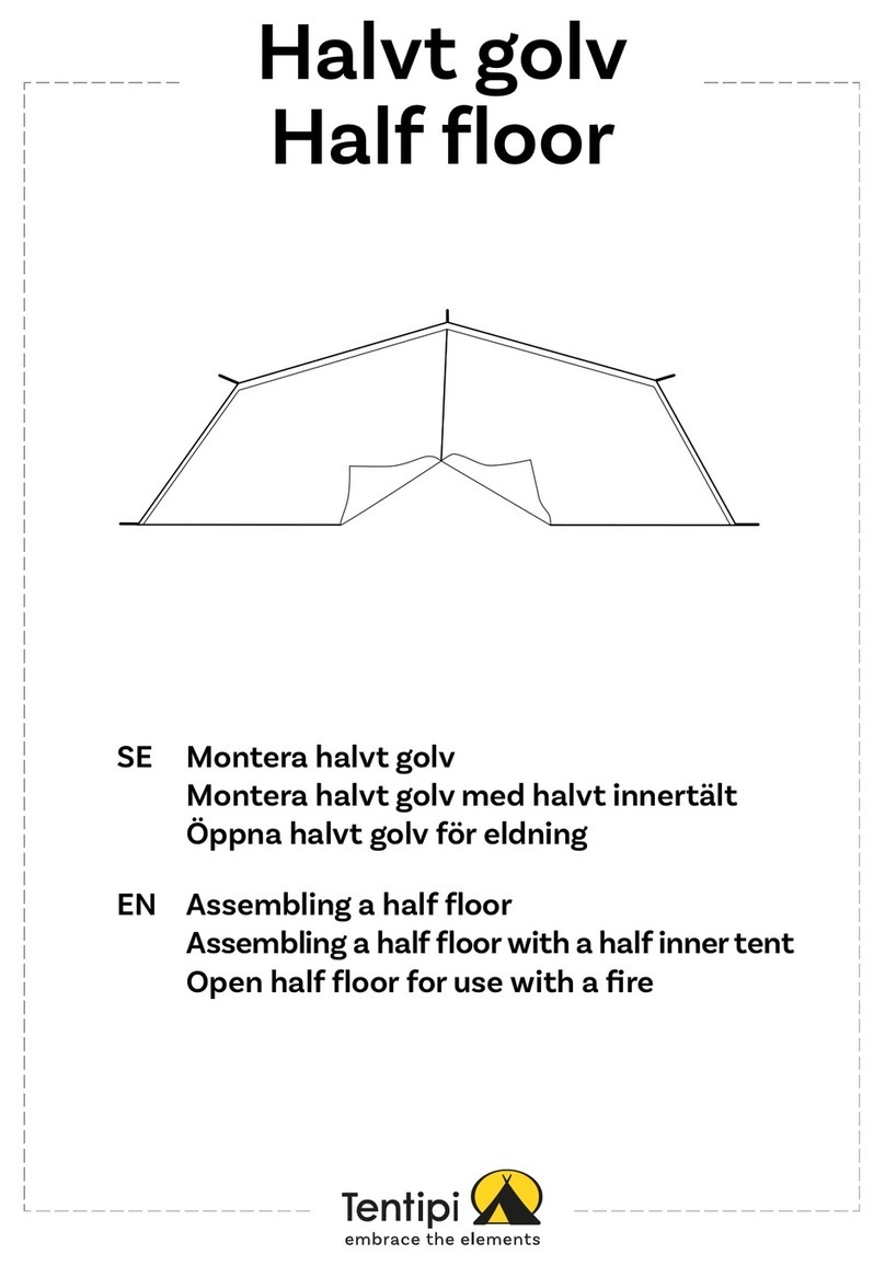 Tentipi Comfort 7 12170 User manual